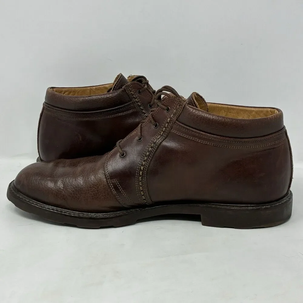 Cable & Co. Men's Brown Shoes Size 9.5 D 4544 Chukka Lace Up Mid Ankle Boots
